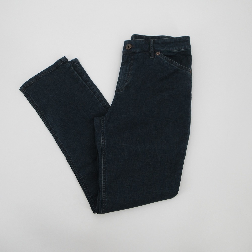 J. Jill Womens Slim Ankle Jeans Dark Wash Tried & True Fit Indigo Size 4